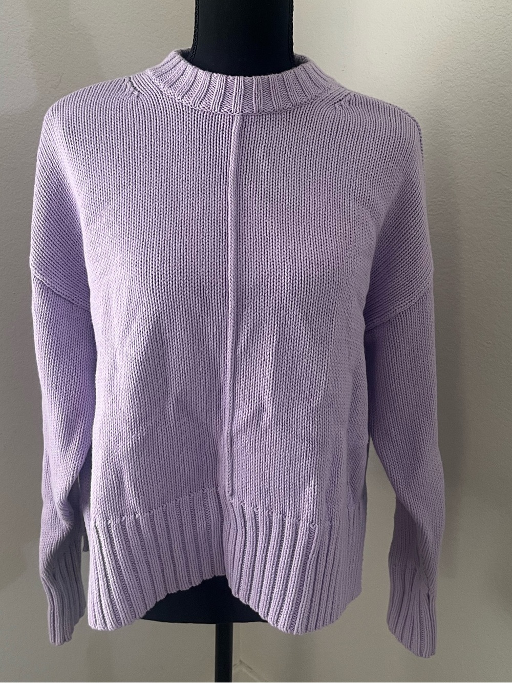 Lavender Crewneck Women's Sweater - A NEW DAY